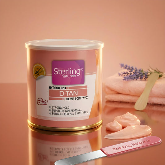 D-Tan Honey Crème D-Tan Wax | For Smooth & Less Painful Hair Removal (700g)