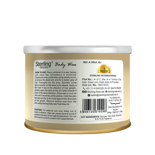Honey Crème Body Wax (230g) – Gold
