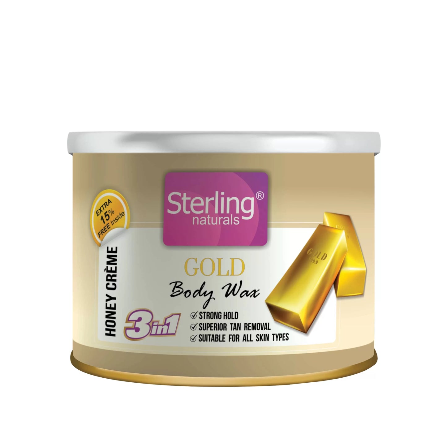 Honey Crème Body Wax (230g) – Gold