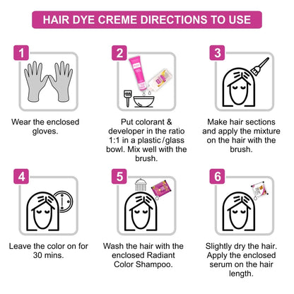 Hair Dye Cream (DIY) 60g