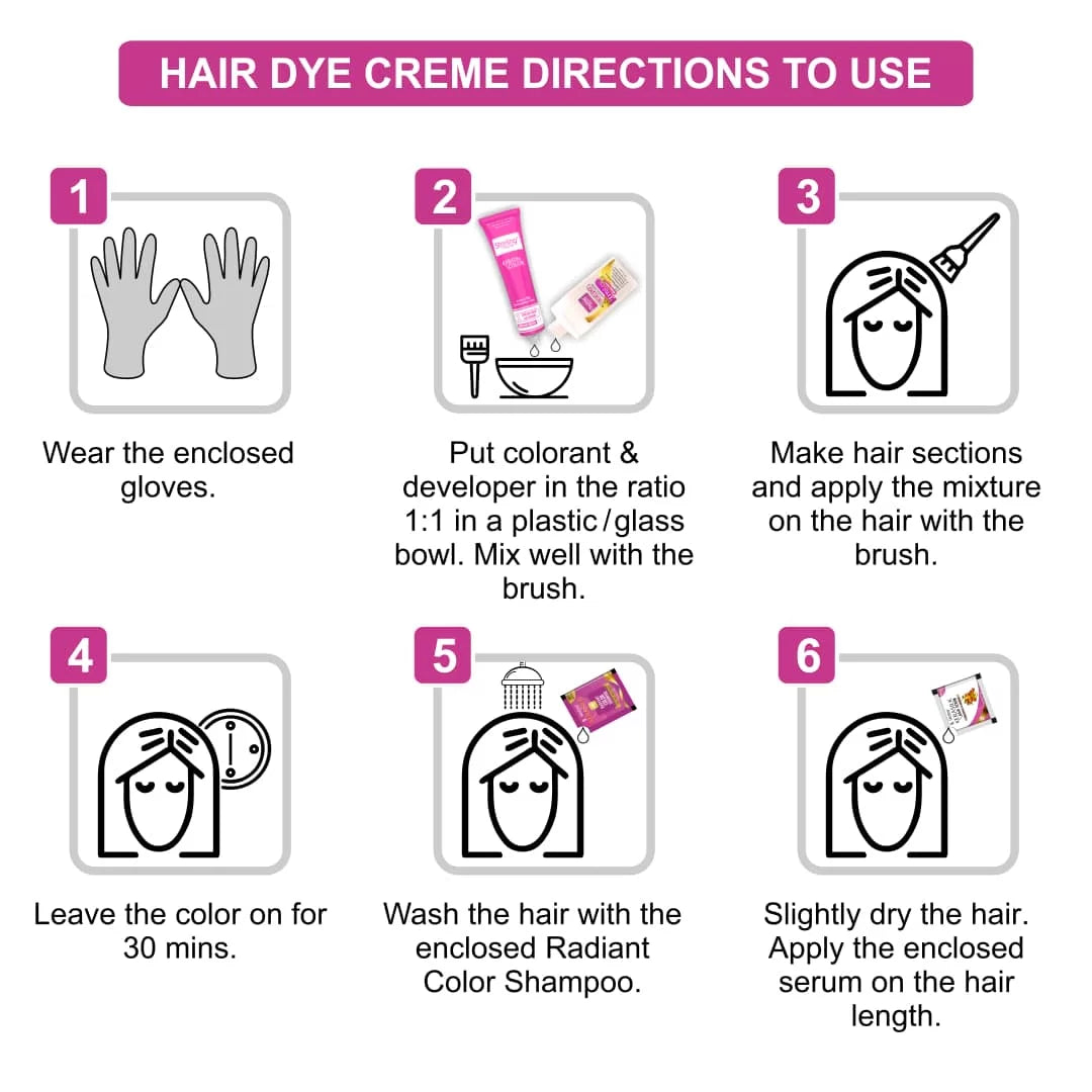 Hair Dye Cream (DIY) 30g