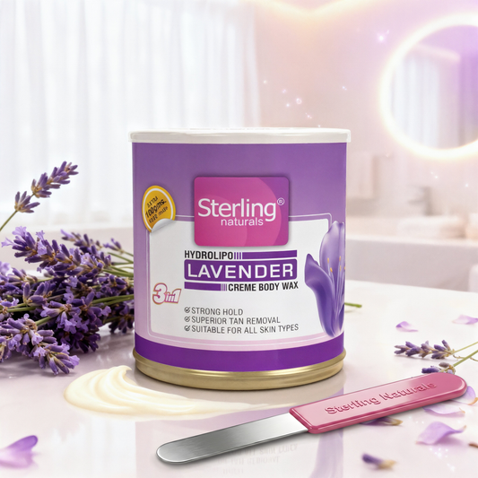 Lavender Honey Crème D-Tan Wax | For Smooth & Less Painful Hair Removal (700g)