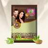 Megha Henna Based Hair Color - Natural Brown | With Organically Grown Henna & Amla (15g)