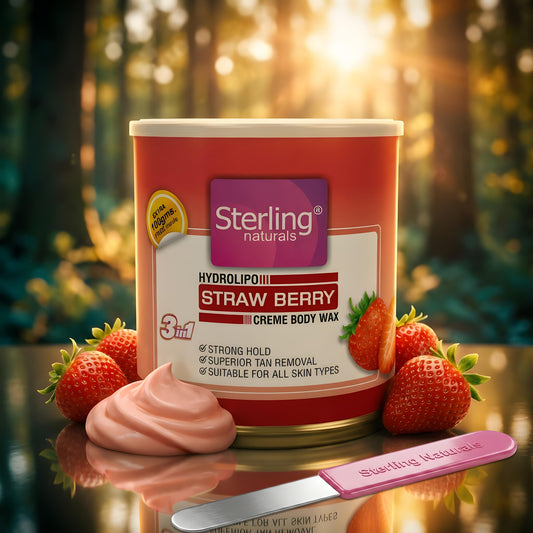 Strawberry Honey Crème D-Tan Wax | For Smooth & Less Painful Hair Removal (700g)