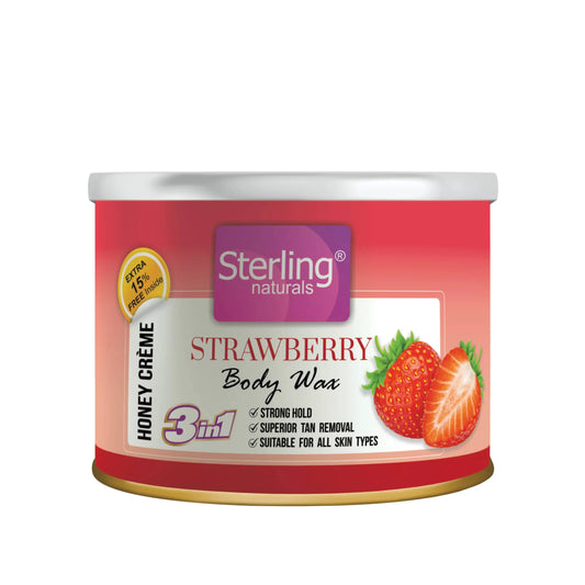 Honey Crème Body Wax (230g) – Strawberry