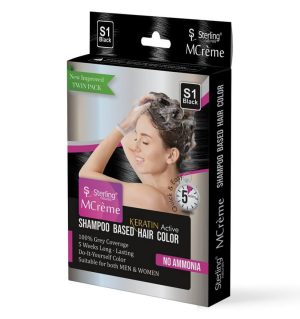 Shampoo based Hair Color – Shade S1 (Black)
