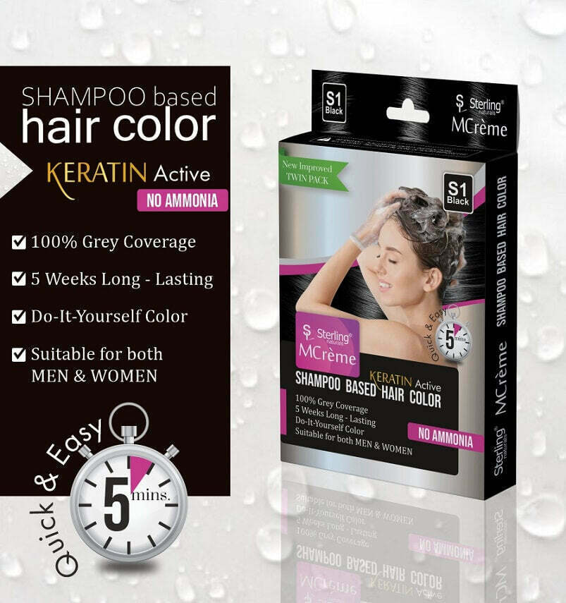 Advanced KeraGain Hair Color Shampoo  PIKMAX