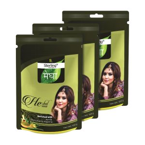 Herbal Henna Mehndi Combo Pack of - 3 -150g