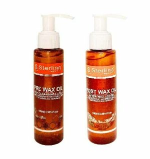 Pre Wax Oil Deep Cleaning Lotion + Post Wax Oil After Wax Lotion (100mL)