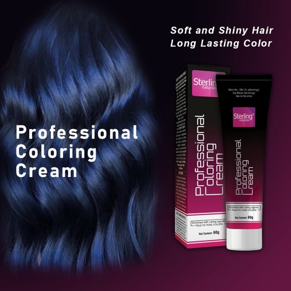 Hair coloring cream for women